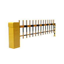 Residential electric fence lifting door